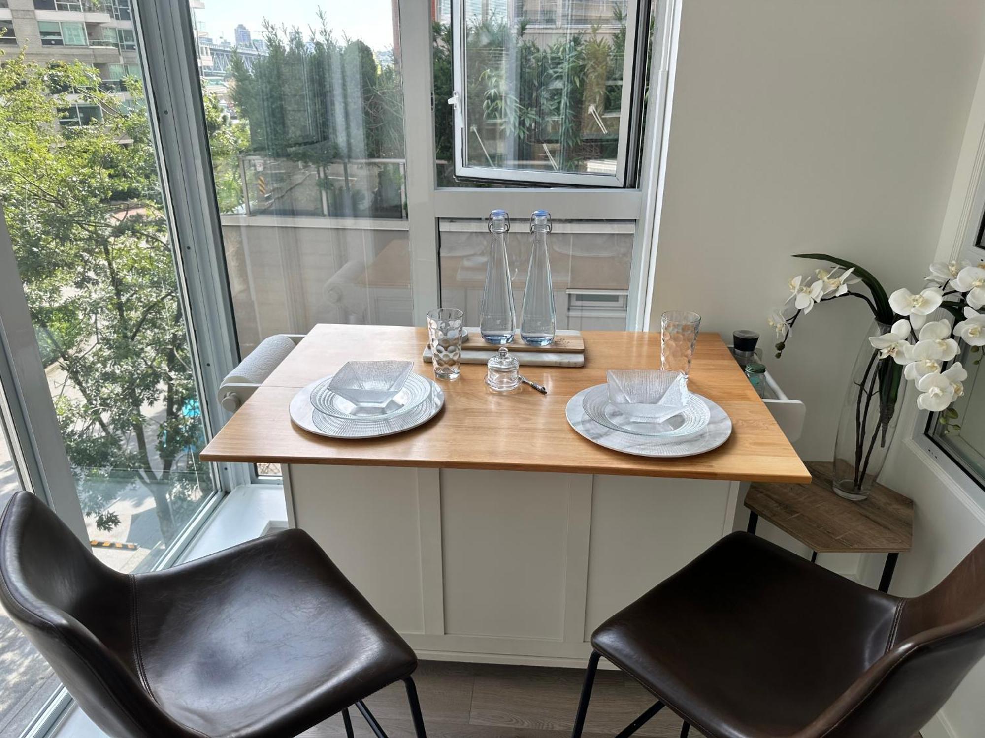 Penthouses Of Beach Ave Vancouver Esterno foto